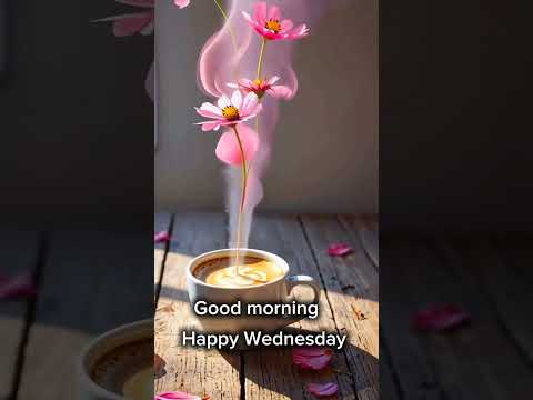 Good morning happy Wednesday #goodmorning #shorts #morning #beststatus #goodmorningshortvideo