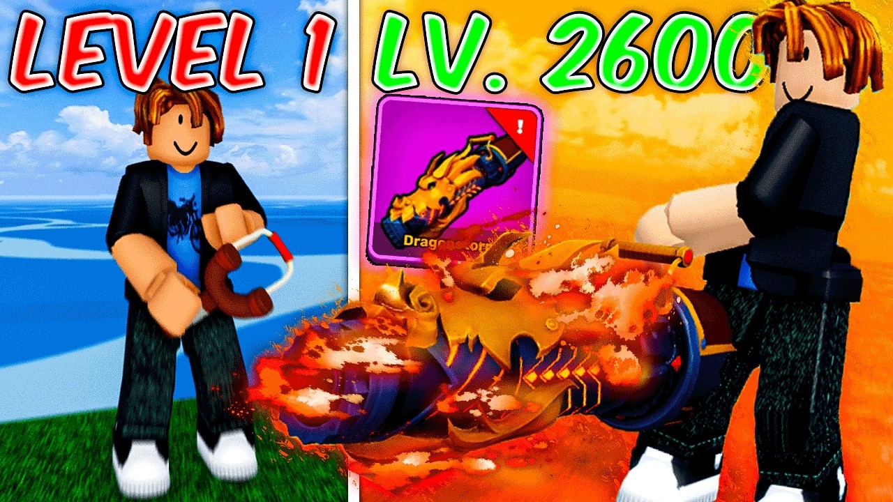 Noob To MAX LEVEL With Reworked Guns in Blox Fruits [FULL MOVIE]