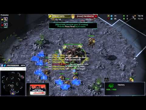 #326 HeRoMaRinE (T) vs. Hanfy (Z) StarCraft II ESL Pro Series Winter Season 2014 Cup #1