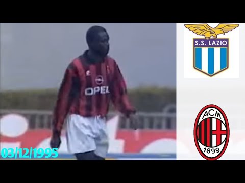Lazio vs A.C Milan 03/12/1995 ● Serie A 1995/1996 (M12)