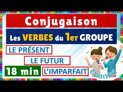 Conjugaison des verbes du premier groupe : Présent, Futur et Imparfait de l'Indicatif