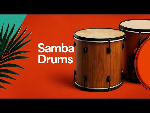 Samba drums background music for festival
