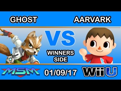 MSM 80 - TES MMG | Ghost (Fox) Vs. Aarvark (Villager, Morton) Winners Side - Smash Wii U