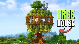 Minecraft | How to build a Treehouse