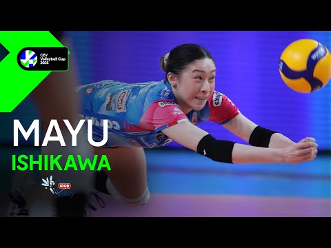 Mayu ISHIKAWA is a CEV Cup Champion I Best Moments of the Finals 2025