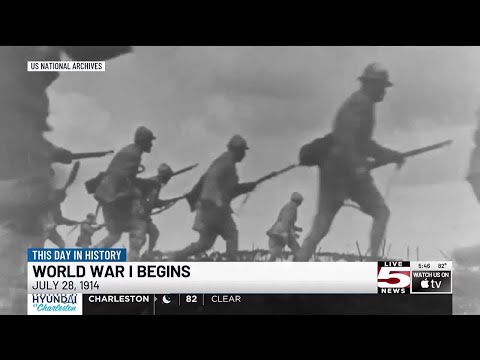VIDEO: This Day in History: July 28, 1914: World War I begins