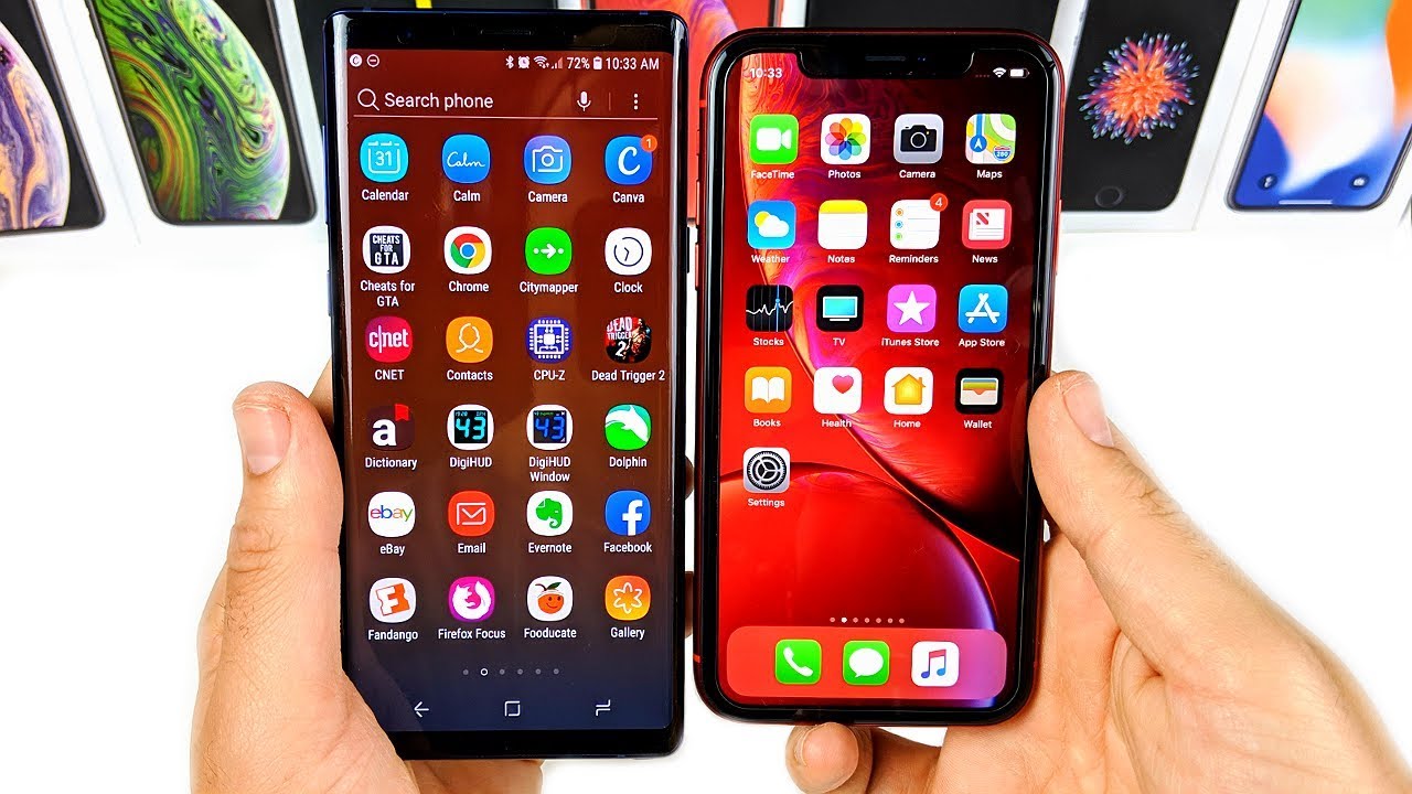 Should You Buy Galaxy Note 9 or iPhone XR?