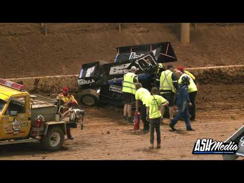 Sprintcars: 2019/20 Queensland Title - A-Main - Archerfield Speedway - 04.10.2020