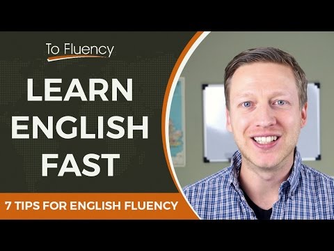 [英語速度遅め] 英語をもっと早く上達させるには？How to Learn English Fast - 7 Tips for English Fluency