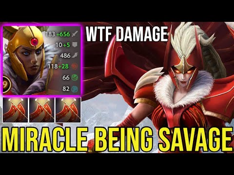 MIRACLE Offlane Legion Commander Turn Carry. Unbelieveable 608 Duel Damage.