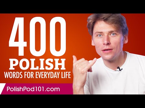 400 Polish Words for Everyday Life - Basic Vocabulary #20