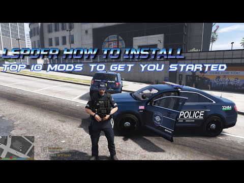 LSPDFR Install & Showcase Top 10 mods to get you started #2022 #GTAV #LSPDFR #gtavmods #TeamLVG