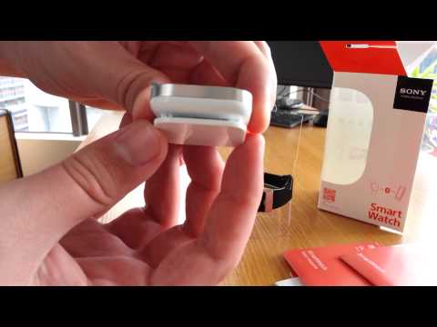 Sony SmartWatch MN2 *RETAIL UNBOXING* Part 2