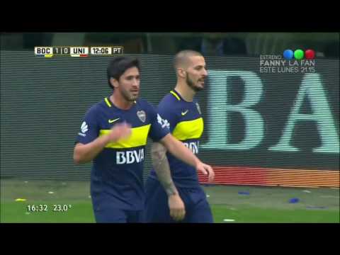 Gol de Benedetto (1-0) / Boca Juniors 2-1 Unión - Fecha 30 Torneo Argentino 2016/17