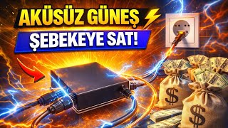 FREE ENERGY! ⚡ 700W Smart Micro Inverter ile Para Kazanılır mı?