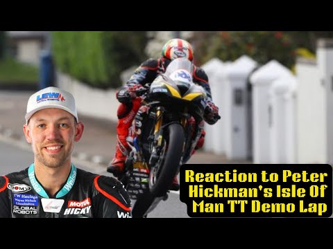 Reacting to Peter Hickman's Isle Of Man TT Demo Lap #isleofmantt