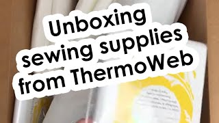 Unboxing goodies from ThermoWeb - Tara Reed is live!