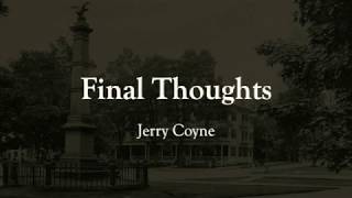 Final Thoughts: Jerry Coyne