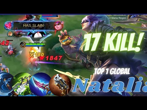 Natalia Best Build 2023 |  Natalia Top 1 global -  MLBB  | NATALIA Gameplay| natalia mobile legends