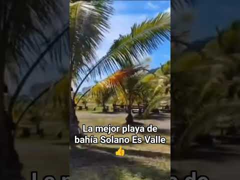 La mejor playa de bahía Solano Es Valle 👍 #abahiasolanochococolombia #playa #bahiasolano #mar #Olas