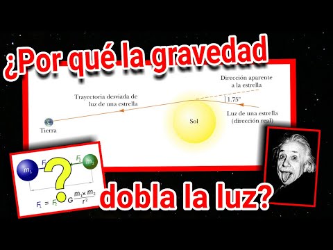 ¿Por qué la luz se dobla con la gravedad si no tiene masa? | ¿Qué es el principio de equivalencia?