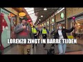 Zanger Lorenzo zingt tegen avondklok; handhaving grijpt in