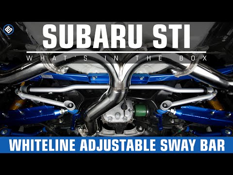 Whiteline 24mm Adjustable Rear Sway Bar - 2015 Subaru WRX STI Install/Review