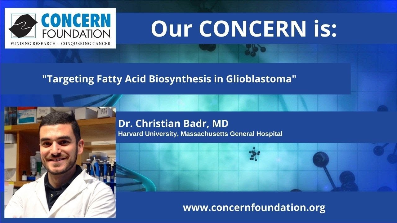 Dr. Christian Badr, PhD Discusses his New Glioblastoma ... - YouTube