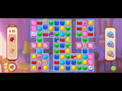 Homescapes Level 6308 夢幻家園 第6308關