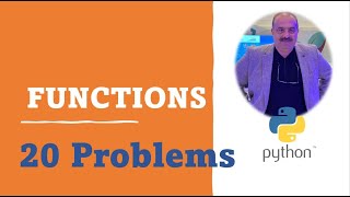 Download the video "Python Problem Set-4 FUNCTIONS 20 Examples"