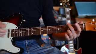 Fabio Vitiello Guitar lezione sull'accompagnamento: accordi maggiori e abbellimenti. (Hey Joe)