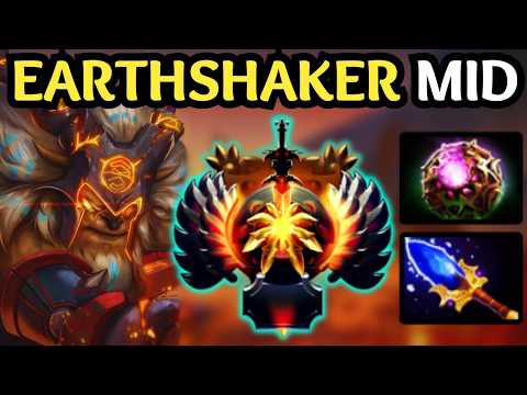 🔥 Earthshaker Mid — Unstoppable Teamfight Control 🔥 Dota 2 Gameplay