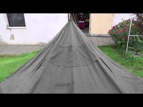 Gear Nr. 14/1 - Die pol. Zeltbahn dem Regen ausgesetzt (23.08.2014)