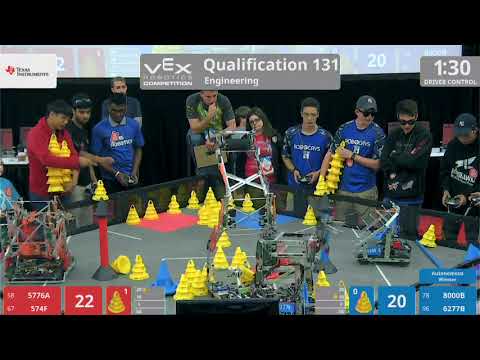 2018 VRC Engr Q131 - 5776A 574F vs 8000B 6277B - 31 to 78