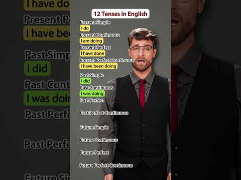 12 English Tenses You Must Know | English Grammar for Beginners