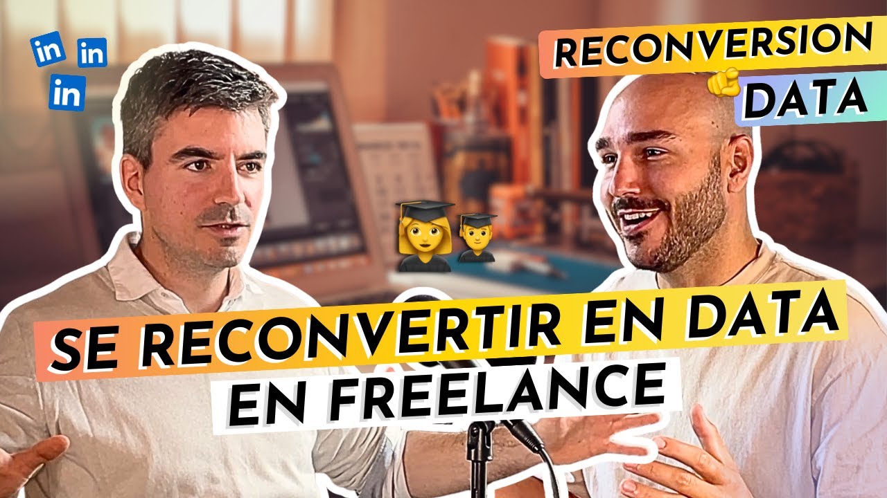 Se reconvertir et devenir Lead Data en freelance avec Benjamin Dubreu (58K abonnés LinkedIn) (#149)