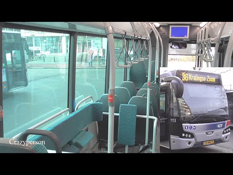 Rit Nieuwe VDL Bus RET Rotterdam Alexander - Kralingse Zoom