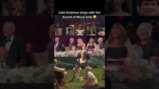 Sound of Music kids surprise Julie Andrews