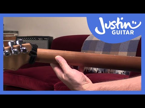 Guitar Thumb Position - Justin Guitar - Guitar Lesson [QA-001]