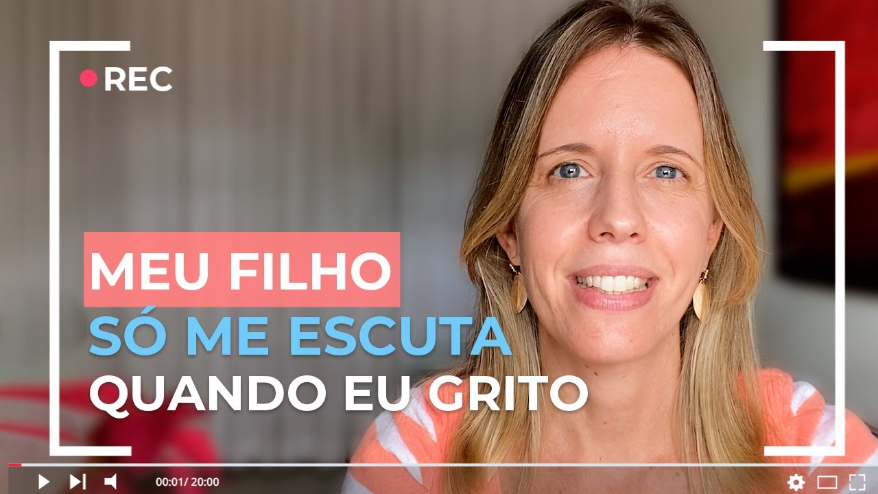 Meu filho só me escuta quando GRITO!
