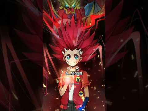TOP 8 STRONGEST CHARACTERS  IN BEYBLADE BURST SERIES OF ALL TIME