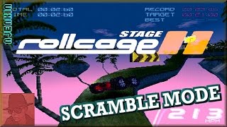 Rollcage : Stage II : SCRAMBLE mode - PS1 - with Commentary !!