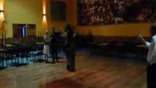 Samantha Dispari y Andres Moreno lesson at Canning