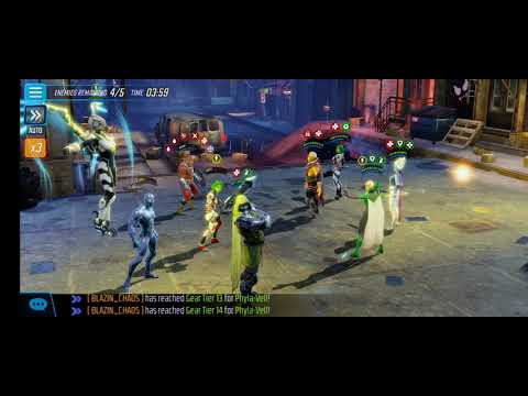 Beating Infinity Watch in Arena - no AW or Phyla or Moondragon required. Marvel Strikeforce #MSF