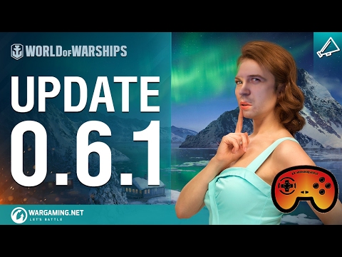 Update 0.6.1 - Das Inventar und Ami Buffs - World of Warships- Gameplay - Deutsch
