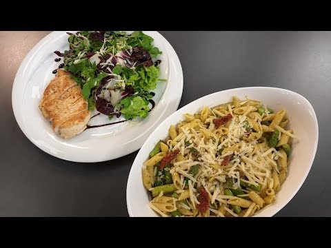 Rreze Dielli 15 Maj 2019 - Të Gatuajmë me Znj. Vjollca P2 Makarona me asparag,pesto,domate të thata