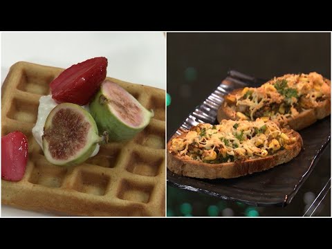 Ruchi Vismayam l EPI - 82 - Whole wheat oats waffle & Corn and Brocoli Sandwich | Mazhavil Manorama