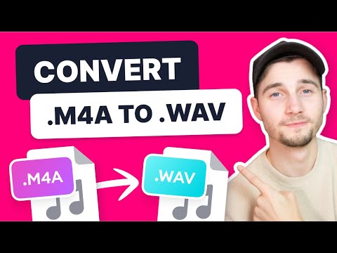 How to Convert M4A to WAV | FREE Online Audio Converter
