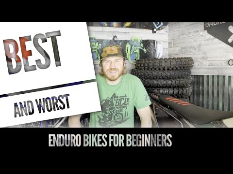 Best and Worst Enduro Dirt Bikes for Beginners