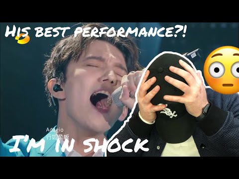 [American Ghostwriter] Reacts to: Dimash- Adagio- Singer 2017 E6- His best performance?